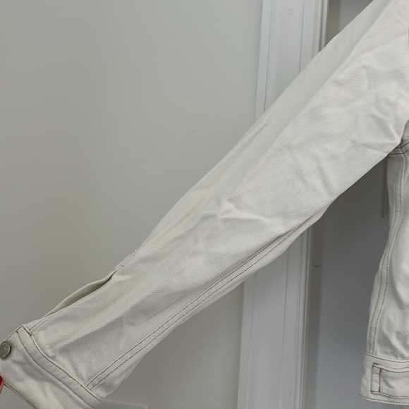 Isabel Marant Etoile Women's Lindya Patchwork Jeans Jacket - Light Blue - Picture 2 of 5